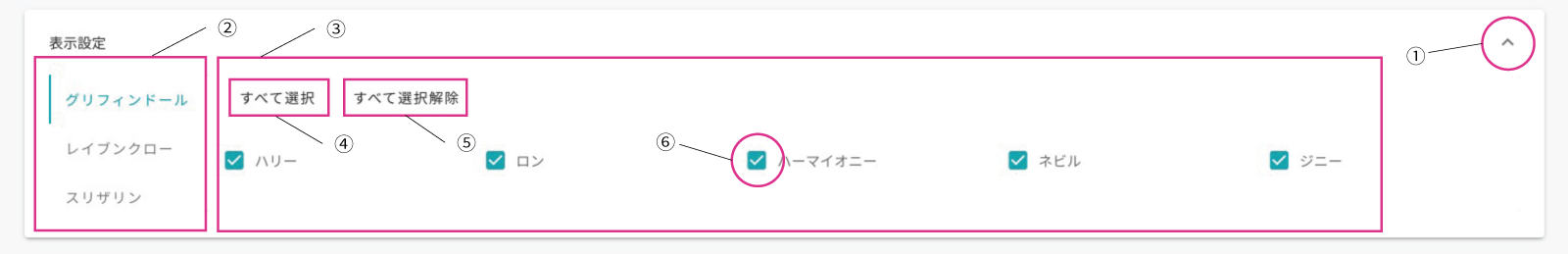 アコーディオン展開